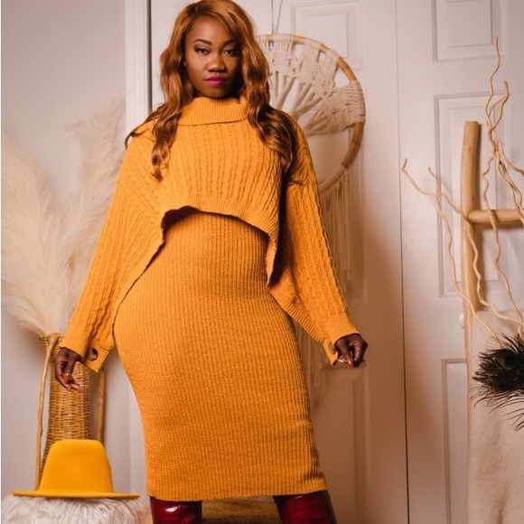 NWT Maxi Sweater Dress - Picture 3 of 7